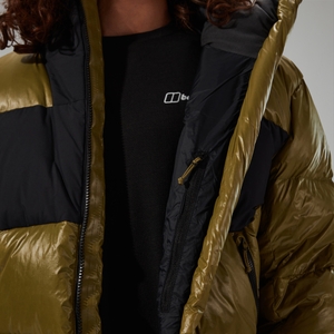 Men's URB Arkos Reflect Down Insulated Jacket - Green/Black