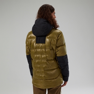 Men's URB Arkos Reflect Down Insulated Jacket - Green/Black