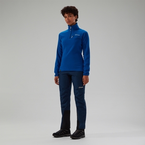 Women's Prism 2.0 Micro Half Zip Polartec Fleece - Blue