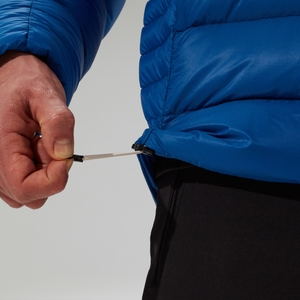 Daunen-isolierte Summit-Nomad Herren-Jacke - Blau