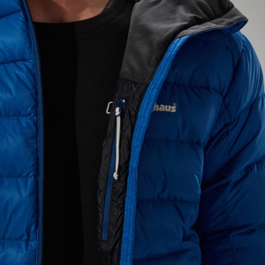 Daunen-isolierte Summit-Nomad Herren-Jacke - Blau