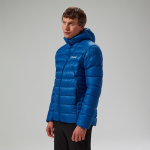 Daunen-isolierte Summit-Nomad Herren-Jacke - Blau