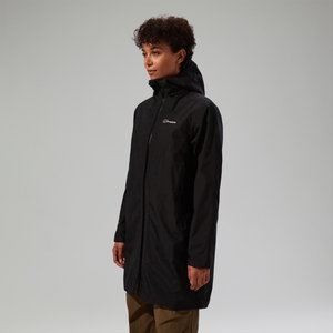 Wasserdichte Ashberry Gore-Tex Damen-Jacke - Schwarz