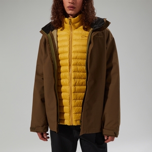 Wasserdichte Hillwalker 2.0 Gemini Herren 3in1-Gore-Tex Jacke - Braun