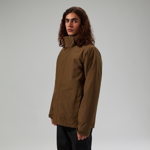 Wasserdichte Hillwalker 2.0 Gemini Herren 3in1-Gore-Tex Jacke - Braun