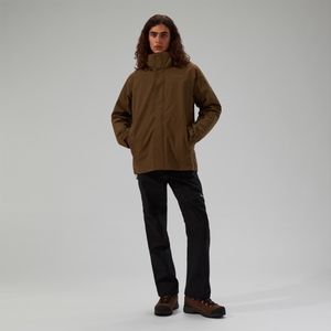 Wasserdichte Hillwalker 2.0 Gemini Herren 3in1-Gore-Tex Jacke - Braun