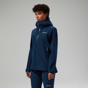 Wasserdichte Ridge-Seeker Damen-Gore-Tex Jacke - Blau