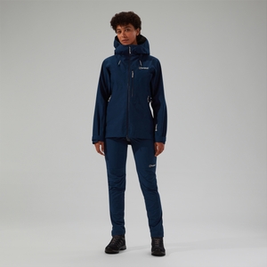 Wasserdichte Ridge-Seeker Damen-Gore-Tex Jacke - Blau