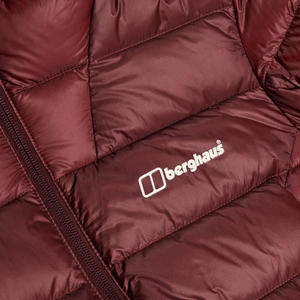 Isolierte Summit-Nomad Daunen-Jacke für Damen - Rot