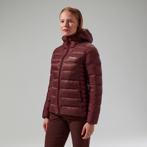 Isolierte Summit-Nomad Daunen-Jacke für Damen - Rot