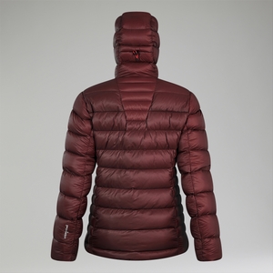 Isolierte Summit-Nomad Daunen-Jacke für Damen - Rot