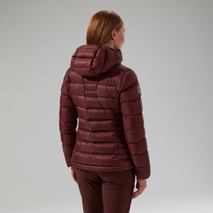 Isolierte Summit-Nomad Daunen-Jacke für Damen - Rot