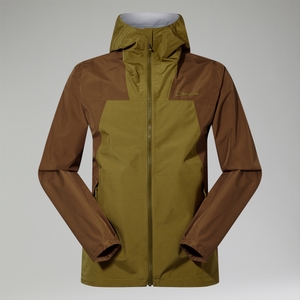 Men's Deluge Pro 3.0 Waterproof Jacket - Green/Brown