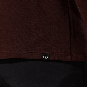 Halb-Zip Ivyhill Herren-Top - Braun