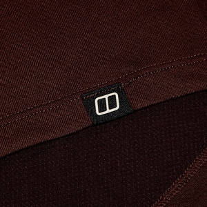 Halb-Zip Ivyhill Herren-Top - Braun