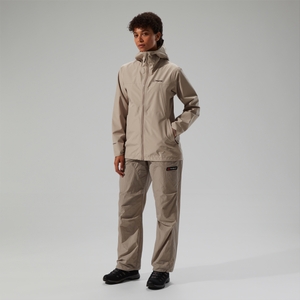 Wasserdichte Deluge Pro 3.0 Damen-Jacke - Grau