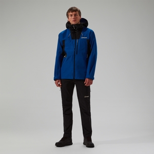 Wasserdichte Ridge-Seeker Herren-Gore-Tex Jacke - Blau/Schwarz