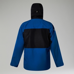 Wasserdichte Ridge-Seeker Herren-Gore-Tex Jacke - Blau/Schwarz