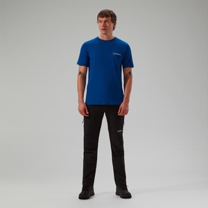 Mountain Art Herren-T-Shirt - Blau