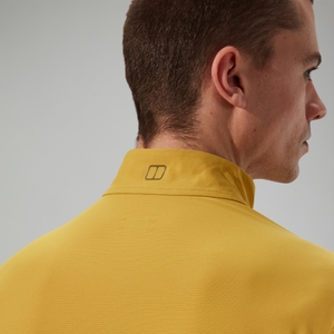 247 Long Sleeve Half Zip Tech T-Shirt für Herren - Gelb