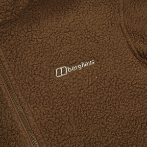 Halb-Zip-Fleece Hawksker Damen-Pullover - Braun