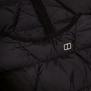 Gesteppt-isolierte Netherdene Damen-Jacke - Schwarz