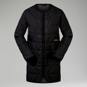 Gesteppt-isolierte Netherdene Damen-Jacke - Schwarz