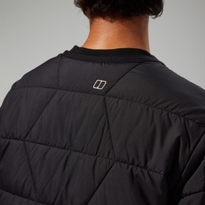 Gesteppt-isolierte Netherdene Damen-Jacke - Schwarz