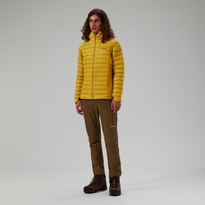 Hybrid-isolierte Ridge-Nomad Herren-Jacke - Gelb
