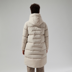 Women's Combust Reflect Long Insulated Jacket - Grey