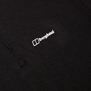 Halb-Zip Ivyhill Damen-Top - Schwarz