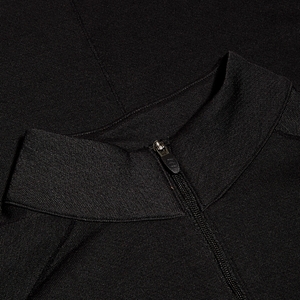 Halb-Zip Ivyhill Damen-Top - Schwarz