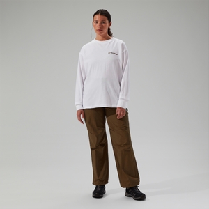 Langarm Mera Peak Unisex-Shirt - Weiß