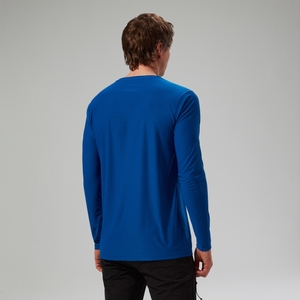 247 Long Sleeve Tech T-Shirt für Herren - Blau