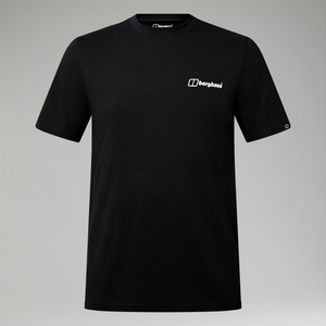 Mountain Art Herren-T-Shirt - Schwarz