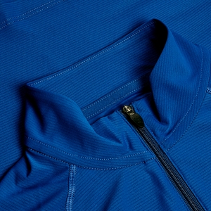 Women's 247 Half Zip Long Sleeve Tech Tee - Blue