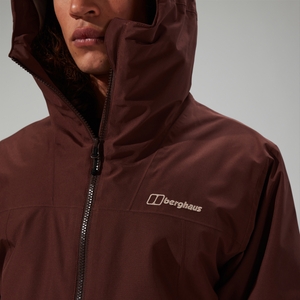 Isolierte Deluge Pro 3.0 Herren-Regenjacke - Braun