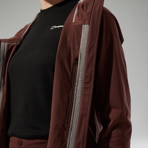 Women's Ridge-Roamer Softshell Jacket - Brown