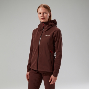 Women's Ridge-Roamer Softshell Jacket - Brown
