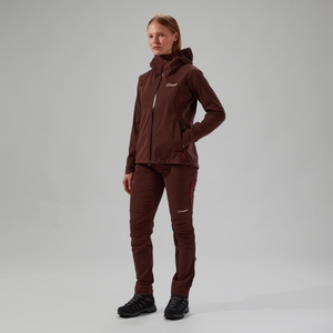 Women's Ridge-Roamer Softshell Jacket - Brown