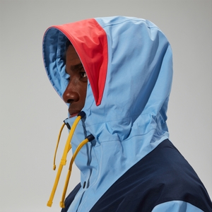 Wasserdichte Trango Gore-Tex Damen-Jacke - Blau