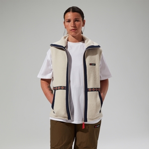 Fleece-Gilet Rhynie Aztec Unisex-Jacke - Grau/Blau