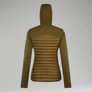 Women's Nula Hybrid Synthetic Insulated Jacket - Green