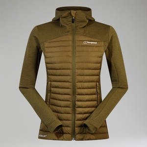 Women's Nula Hybrid Synthetic Insulated Jacket - Green