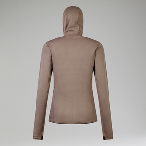 Ridge-Hiker Kapuzenjacke für Damen - Grau/Braun