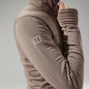 Ridge-Hiker Kapuzenjacke für Damen - Grau/Braun