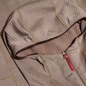 Ridge-Hiker Kapuzenjacke für Damen - Grau/Braun