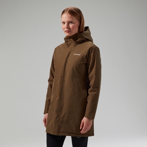 Women's Hinderwick Waterproof Jacket - Brown