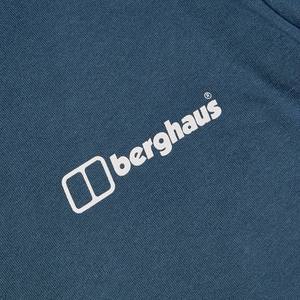 Cheviot Box Logo Herren-T-Shirt - Blau