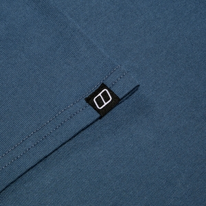 Cheviot Box Logo Herren-T-Shirt - Blau